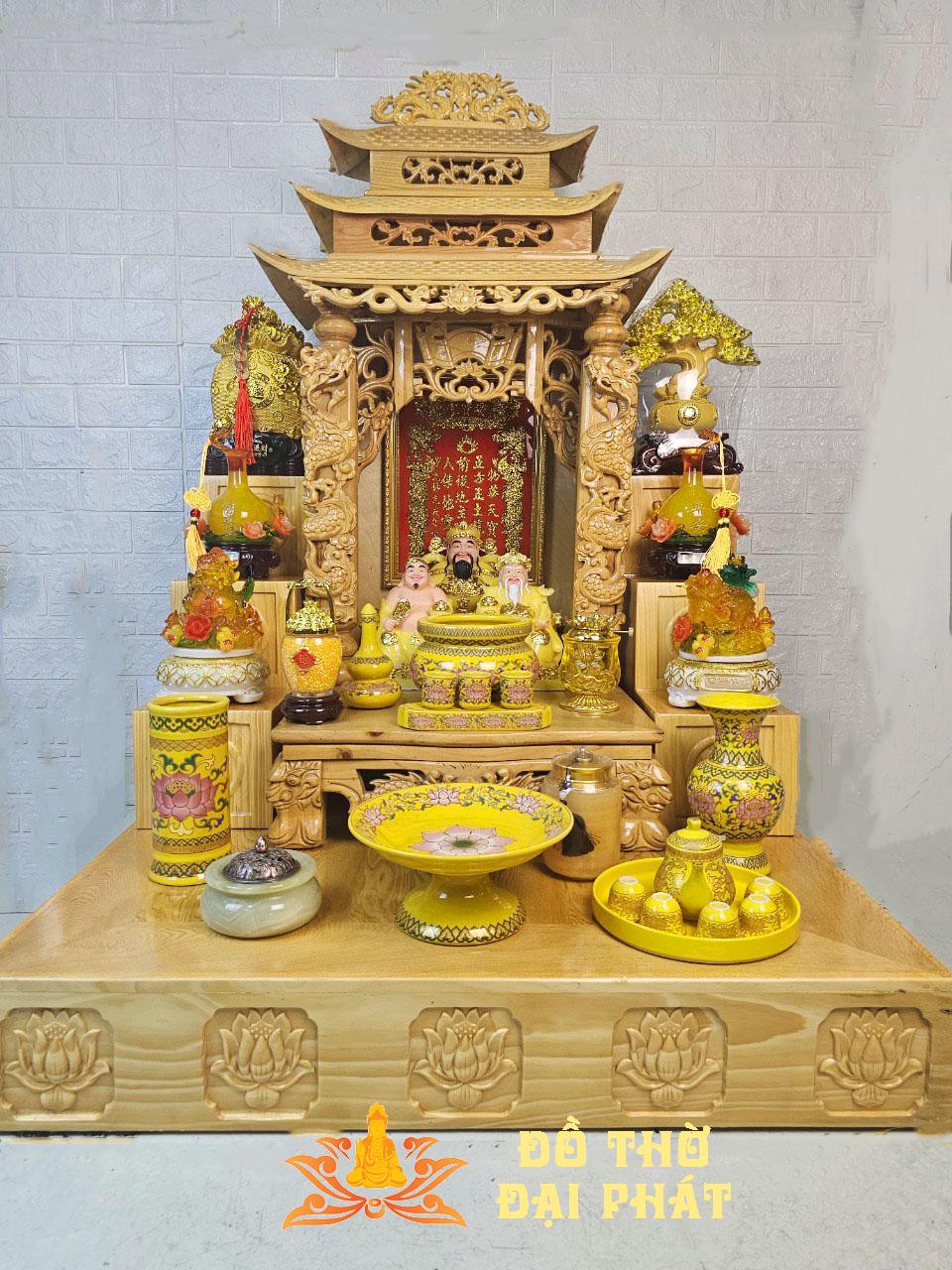 vàng hoa mái chùa mệnh kim